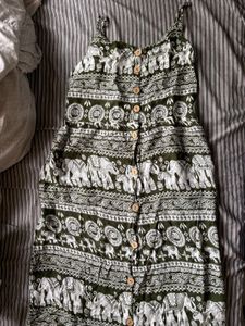 Elephant Print Sundress