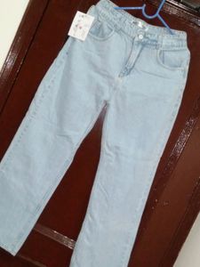 Hish Waist Wide Leg Jeans
