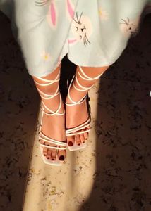 🌷🌙beautiful lace-up high top heel for beautifu