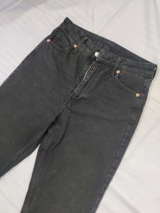 H&amp;M Vintage Straight High Waist &amp; Denim