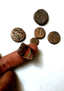 MUGHA ERA Antique Coins - Rare &amp; Collectible Set