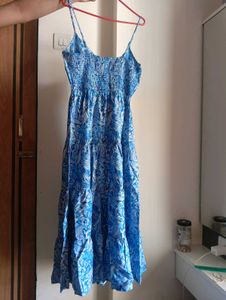 Blue Patterned Sundress