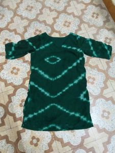 v neck short kurties