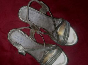 Elegant Gold Strap Sandals