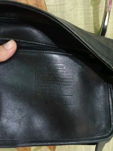 Vintage Coach Leather Shoulder Bag