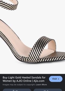 Stylish Striped Stilettos