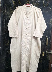 Cream Sequence Kurta