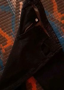 Straight Loose Fit Faded Jeans For Women