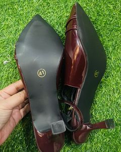 Burgundy Luxyshoe Heels