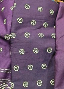 Purple Printed Salwar Kameez Suit