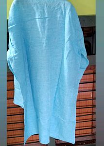 Pure Cotton Linen Kurta For Mens👍, Size :- 3XL✅