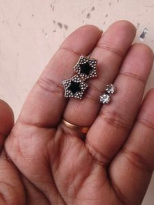 2 Pair New studs Earrings