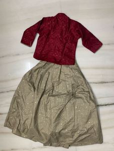 Banarasi Cute Lehenga Set