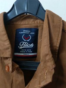 Brown Short Sleeve Shirt