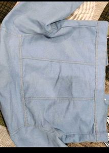 Denim, Jacket Usednjust 3/4 Time Like New Bust 28/