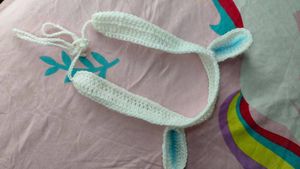 Cute Crochet Bunny Ear Headband