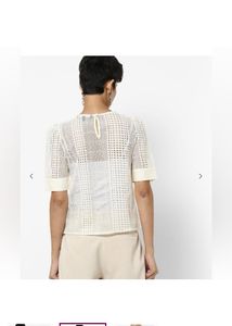 Vero ModaSheer Lace Top