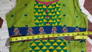 Light Green Festive Kurti