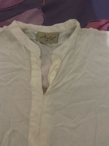 collar Type Plain Kurta