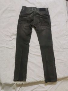 Stylish Gray Denim Jeans