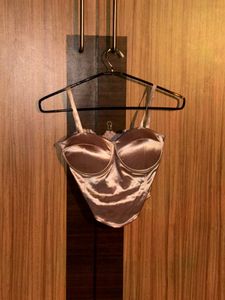 Satin Bustier Corset Top