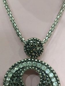 Crystal Embedded Necklace