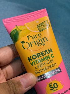 PURE ORIGIN Korean Vitamin C Light Gel Sunscreen