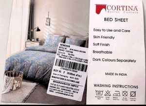 Bedsheet For Single Bed With Pillow Cover
