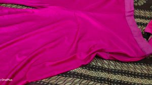 Suit With Pink Umbrella Plazo