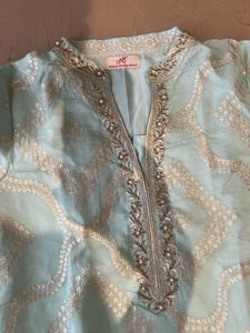 Cute Light Blue Kurta