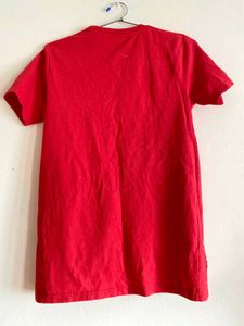 Red &#39;Money&#39; Graphic Tee