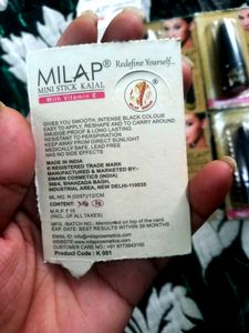 Milap Kajal For Girls Or Women Pack Of 7