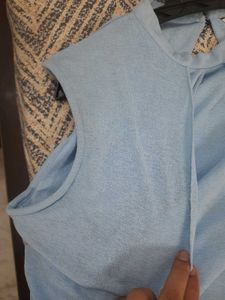 Sky Blue Layered Top L