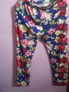 Floral Print Night Suit