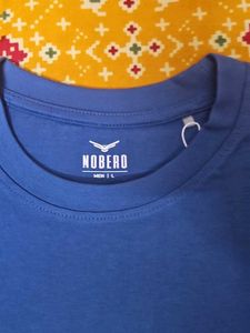 Blue Airplane Graphic T-Shirt