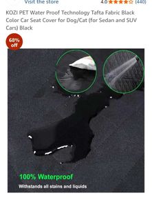 Pet Car Seat Cover