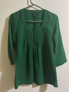 Tunic With Full Sleeve And Buttons