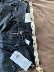 H&amp;M  Black Coated Jeans