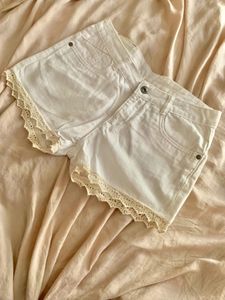 White shorts