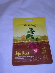 Masking Jeju Root Facial Sheet Mask