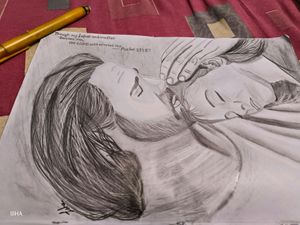 Customized Pencil Drawing Portrait Order