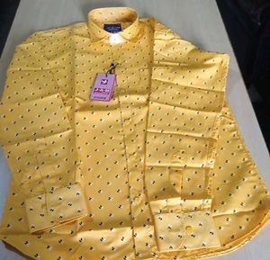 Stylish Yellow Printed Shirt