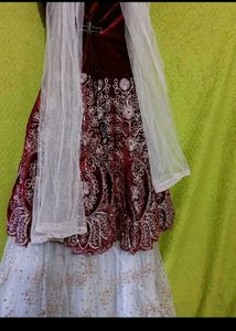 Embroidered Lehenga Choli