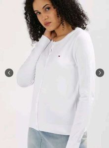 Tommy Hilfiger White Cardigan