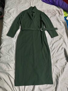 Olive Green Dress