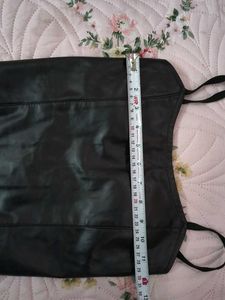 new leather set of corset(28-32) and midi(32