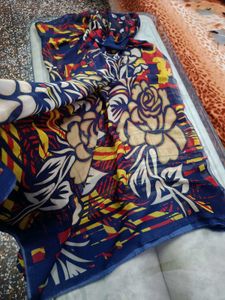 Printed Saree