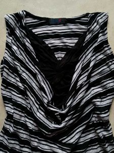 Striped Sleeveless Top