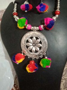 Navratri Oxidise Set