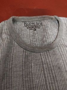 Gray Thermal Top